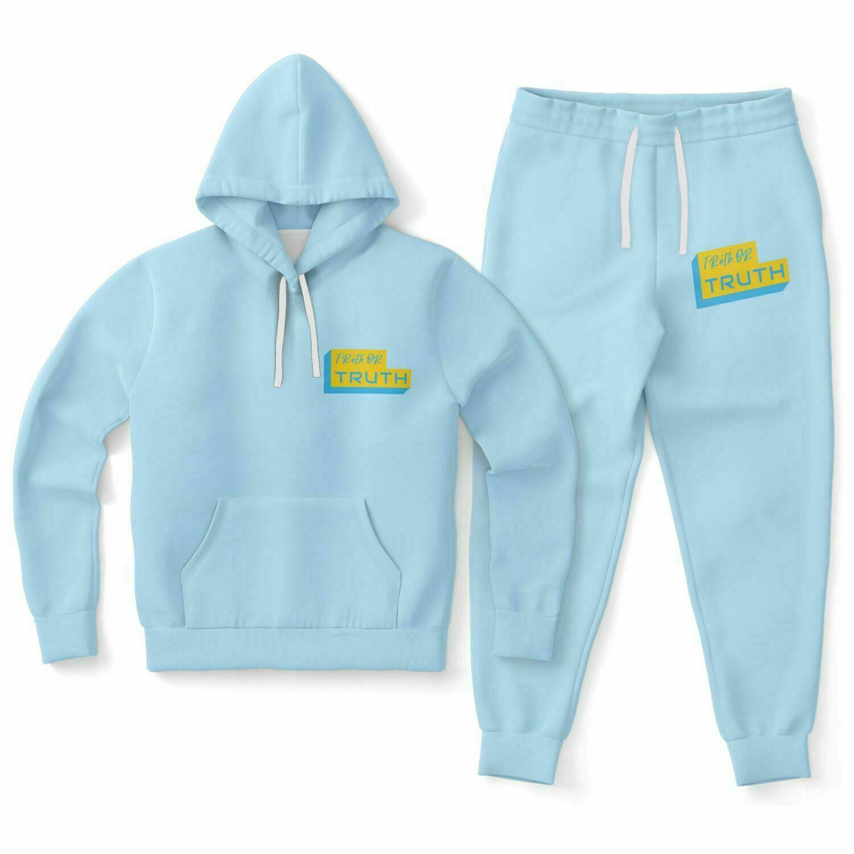 Blue shops Poetic Justice Jogger Set with hoody