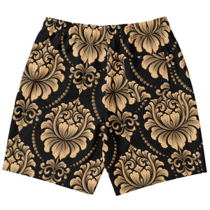 Black & Gold Shorts