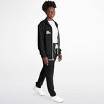 Load image into Gallery viewer, Black Tracksuit - AOP
