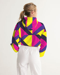 TruthorTruth Summer Colorway  Women's Cropped Windbreaker