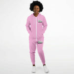 Load image into Gallery viewer, Pink Ziphoodie Jogger Set
