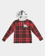 Load image into Gallery viewer, Red Plaid Truthortruth  Men&#39;s Hoodie
