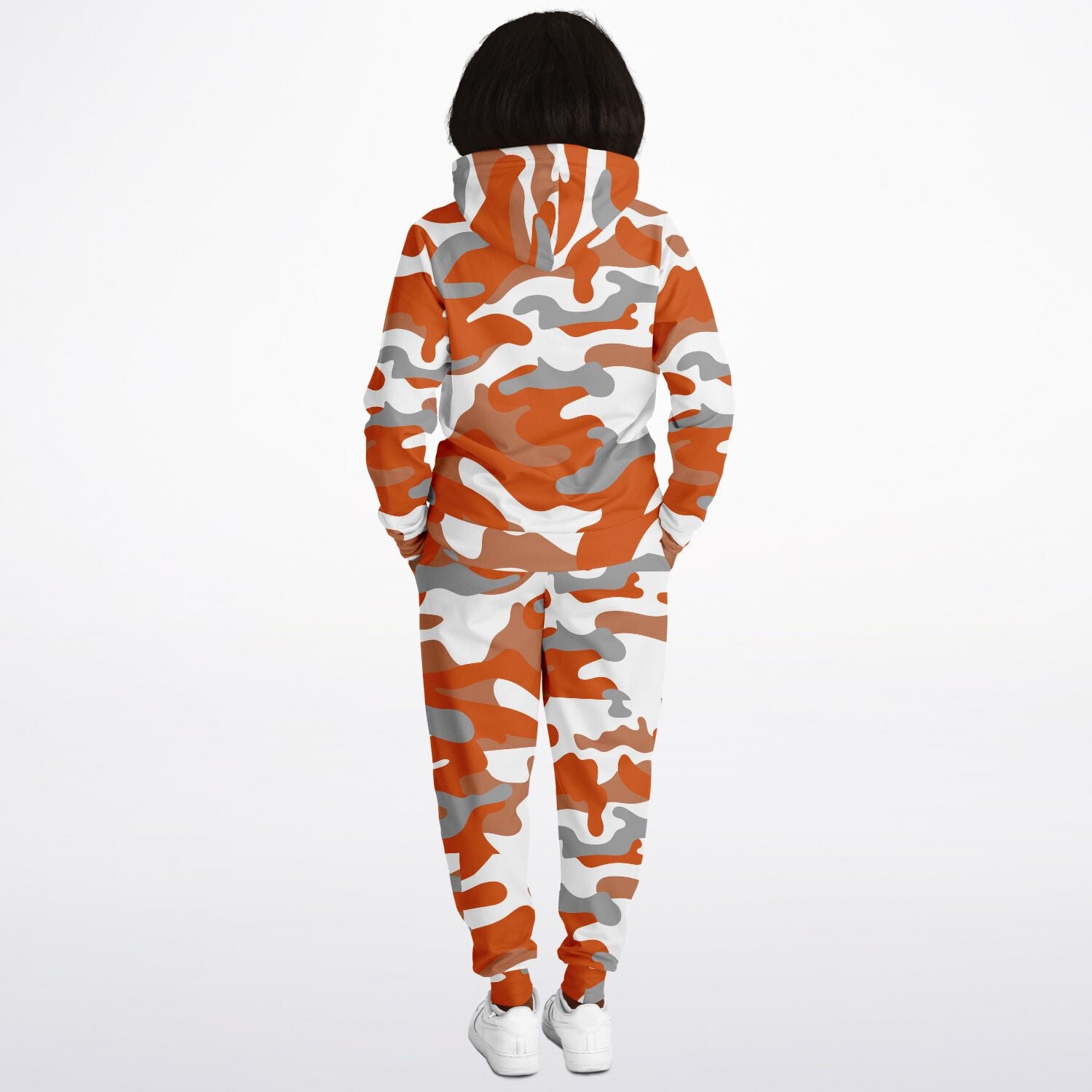 Orange Camo Jogger Set