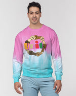 Load image into Gallery viewer, Circle United Tie Dye Men&#39;s Classic French Terry Crewneck Pullover
