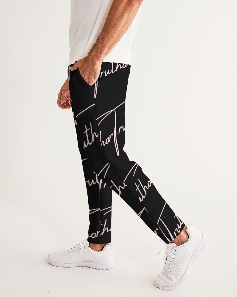 TruthorTruth Signature  Black & Pink Men's Joggers