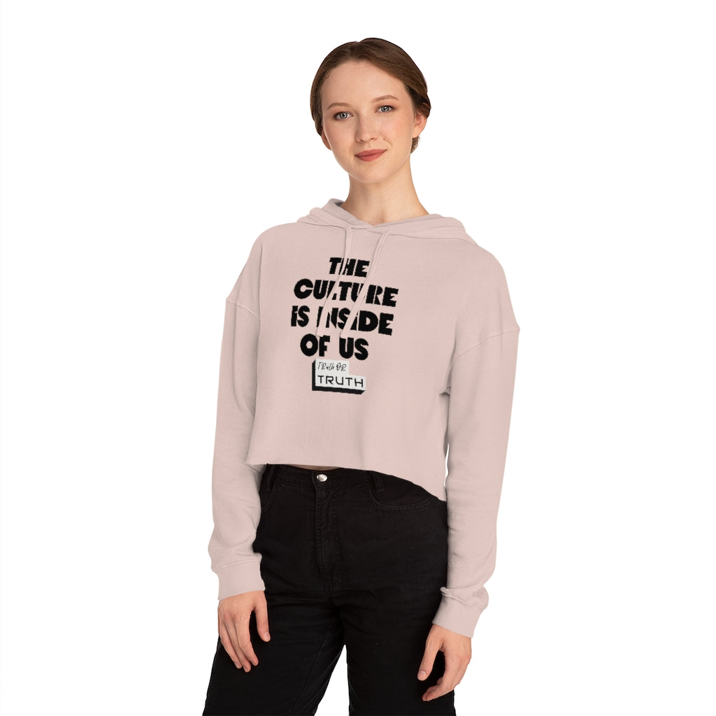 The Culture Women’s Cropped Hooded Sweatshirt