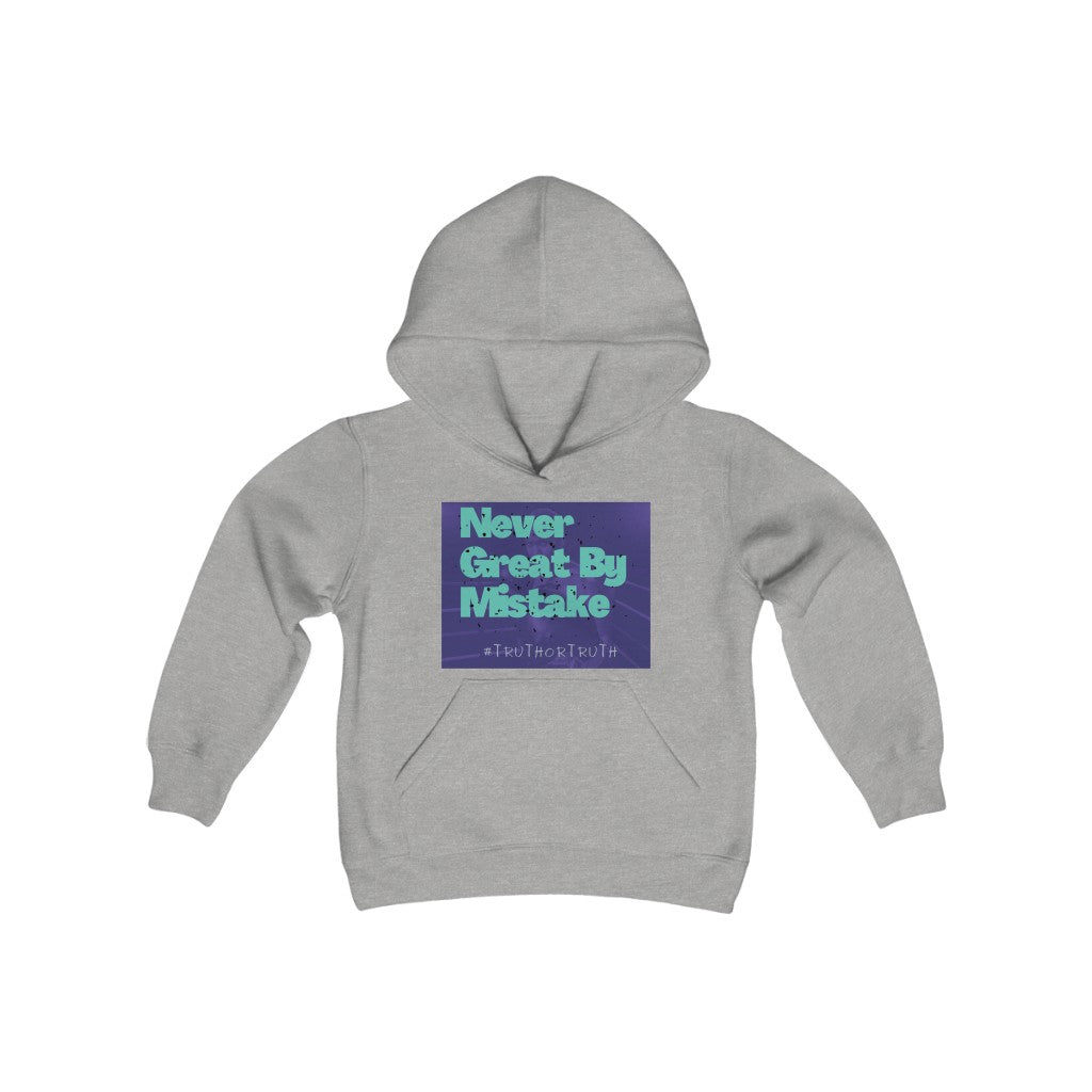 Never Great By Mistake Youth Hoodie