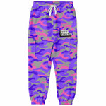 Load image into Gallery viewer, Pink Camo Cargo Sweatpants
