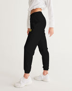 Load image into Gallery viewer, Black &amp; Yellow Women&#39;s Track Pants
