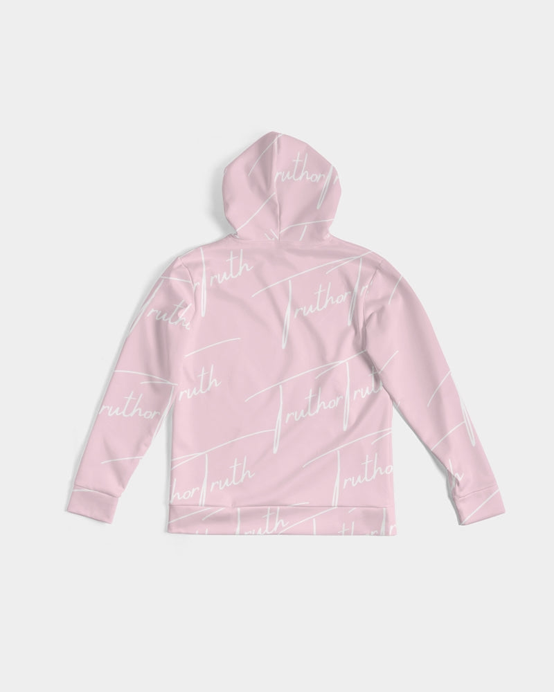 TruthorTruth Pink and White Signature Men's Hoodie