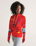 Load image into Gallery viewer, Good Vibes Red Women&#39;s Hoodie
