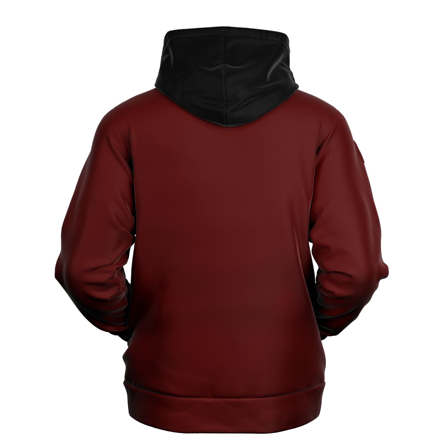 Maroon and Black Hoodie