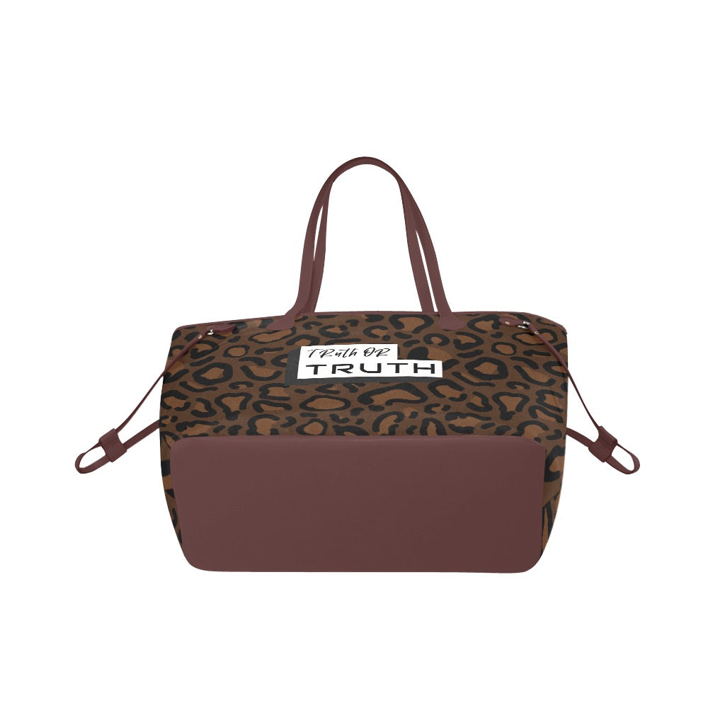 Brown Cheetah Tote Bag
