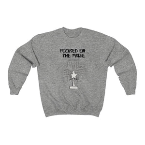 Focused On The Prize Unisex Heavy Blend™ Crewneck Sweatshirt