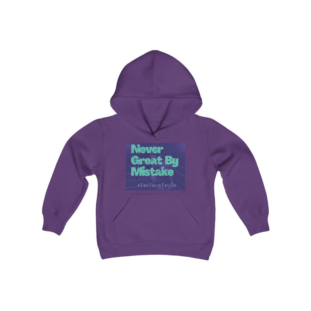 Never Great By Mistake Youth Hoodie