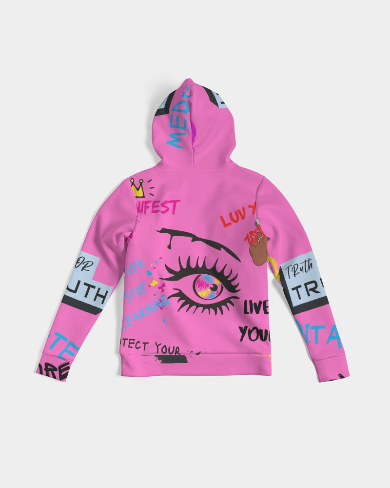 Good Vibes Pink Women's Hoodie