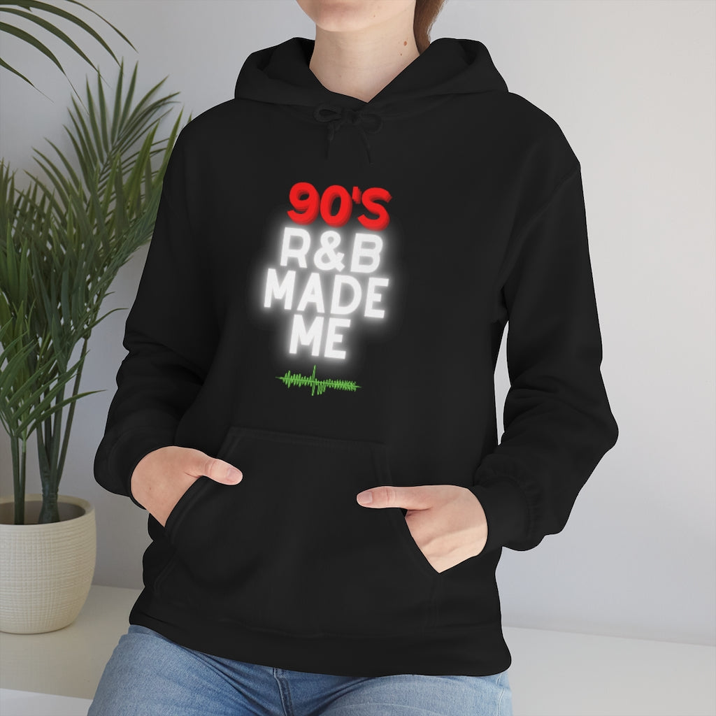 90's R&B Made Me Unisex Heavy Blend™ Hooded Sweatshirt