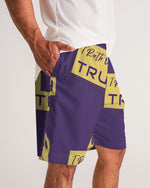 Load image into Gallery viewer, Purple Beyond Blessed Men&#39;s Jogger Shorts
