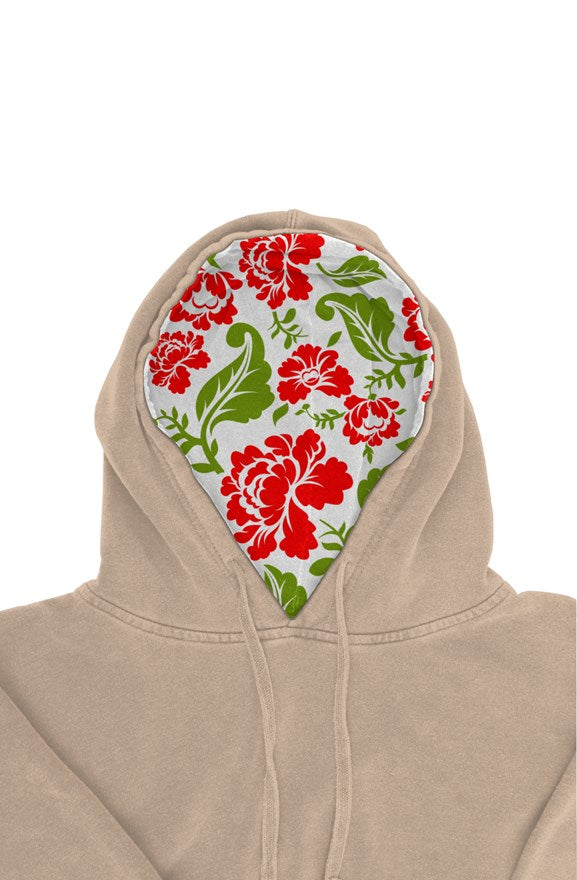 Giving My Own Flowers Pigment Dyed Hoodie