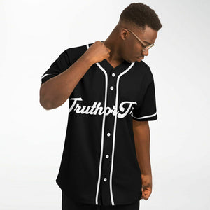 TruthorTruth Black Baseball Jersey