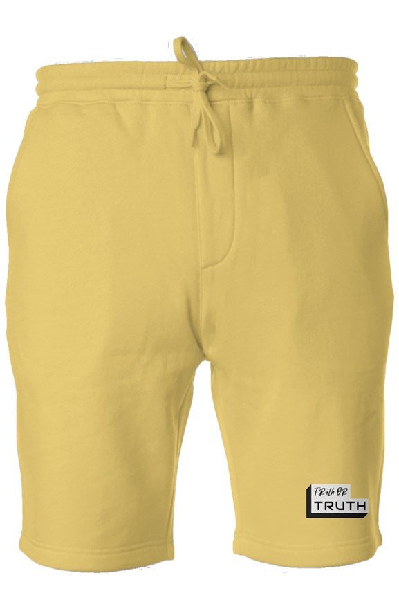 TruthorTruth Yellow Fleece Shorts