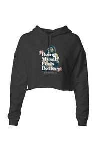 Being Myself Lightweight Crop Hoodie