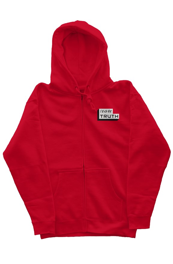 Embroidered Zip Heavyweight Hoodie