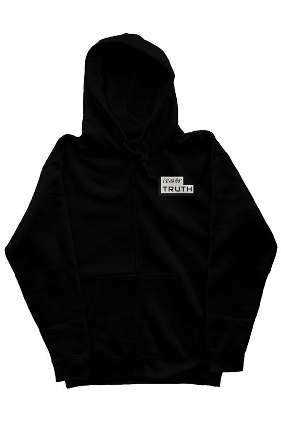 Embroidered  Zip Heavyweight Hoodie