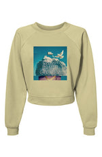 Load image into Gallery viewer, Womens Raglan Pullover Fleece Sweatshirt
