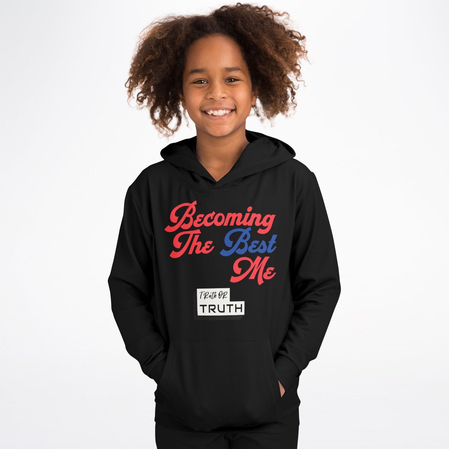 Becoming The Best Me Kids Hoodie