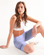 Load image into Gallery viewer, Periwinkle  Women&#39;s Mid-Rise Bike Shorts

