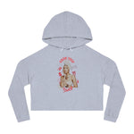 Load image into Gallery viewer, Know Your Power Women’s Cropped Hooded Sweatshirt
