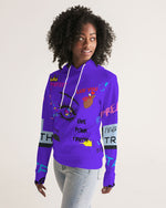 Load image into Gallery viewer, Positive Vibes Purple Women&#39;s Hoodie
