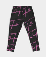 Load image into Gallery viewer, TruthorTruth Signature Black &amp; Fuchsia  Men&#39;s Joggers
