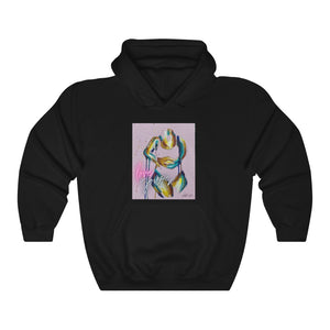 Love Yours by Nikkishah Suarez Unisex Heavy Blend™ Hooded Sweatshirt