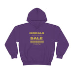 Load image into Gallery viewer, Morals Not For Sale Unisex Heavy Blend™ Hooded Sweatshirt
