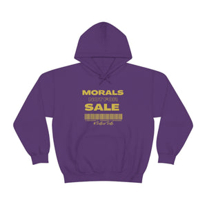 Morals Not For Sale Unisex Heavy Blend™ Hooded Sweatshirt