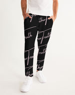 Load image into Gallery viewer, TruthorTruth Signature  Black &amp; Pink Men&#39;s Joggers
