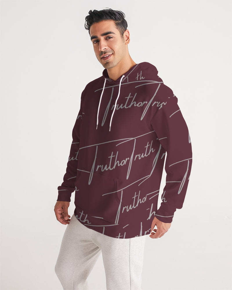 TruthorTruth Red Wine Signature  Men's Hoodie