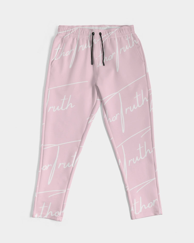 TruthorTruth Pink and White Signature Men's Joggers