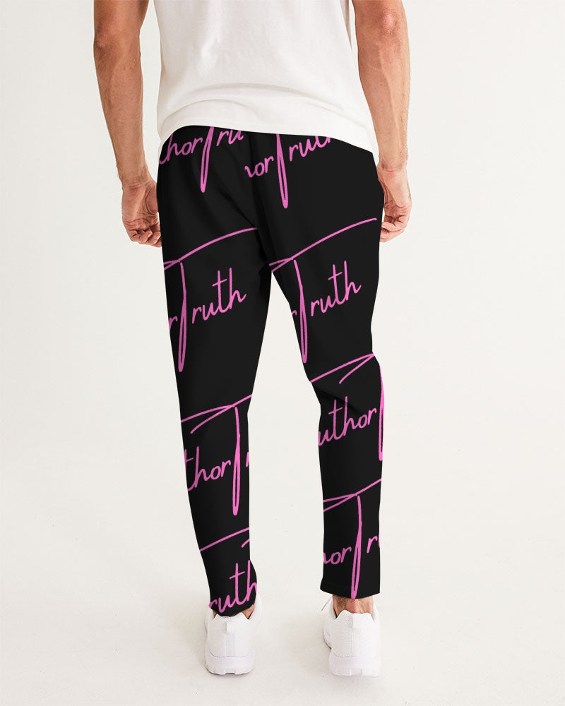 TruthorTruth Signature Black & Fuchsia  Men's Joggers