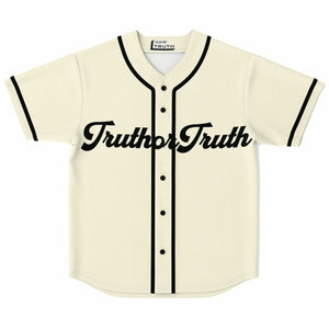 TruthorTruth Cream Baseball Jersey