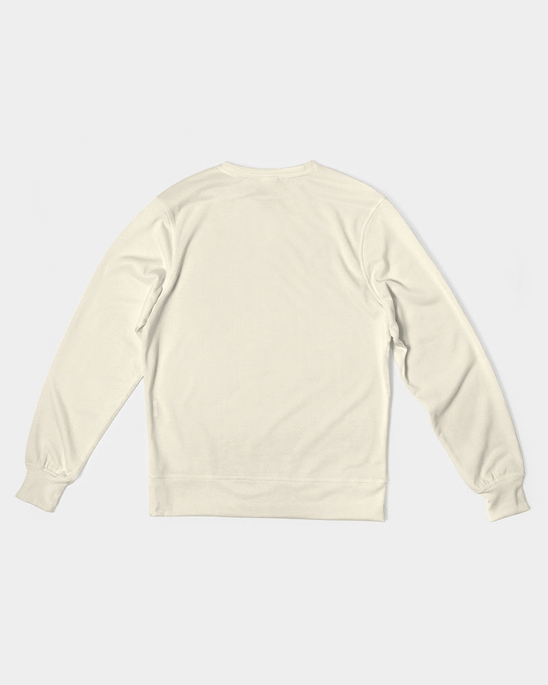 TruthorTruth Cream Men's Classic French Terry Crewneck Pullover