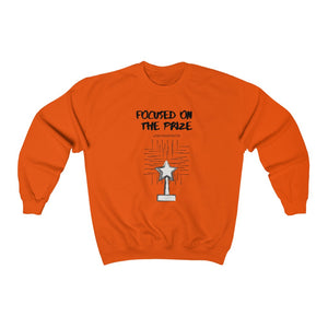 Focused On The Prize Unisex Heavy Blend™ Crewneck Sweatshirt