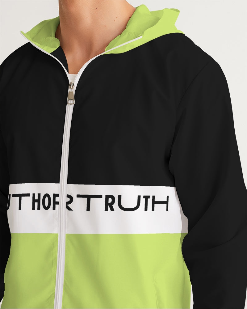 TruthorTruth Blk & Lime Men's Windbreaker