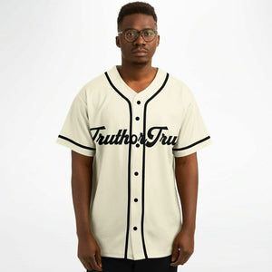 TruthorTruth Cream Baseball Jersey