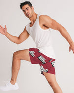 Load image into Gallery viewer, TruthorTruth Men&#39;s Red Jogger Shorts
