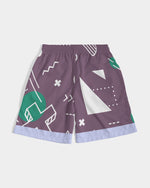 Load image into Gallery viewer, Geometric 80&#39;s Style Men&#39;s Jogger Shorts
