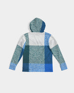 Load image into Gallery viewer, Blue Plaid TruthorTruth  Men&#39;s Hoodie
