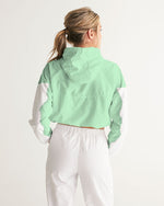 Load image into Gallery viewer, TruthorTruth  Women&#39;s Cropped Windbreaker
